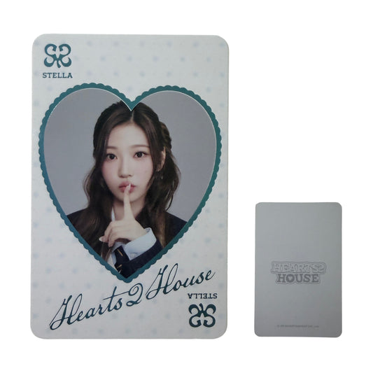 Hearts2Hearts Stella Heart 2026 FANMEETING HEARTS 2 HOUSE CARD