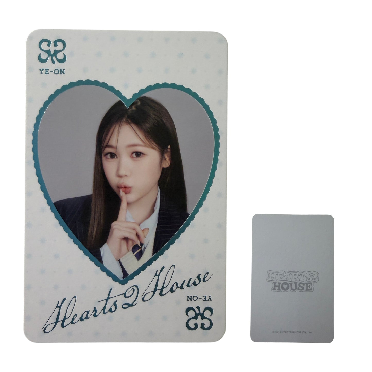 Hearts2Hearts YE-ON Heart 2026 FANMEETING HEARTS 2 HOUSE CARD