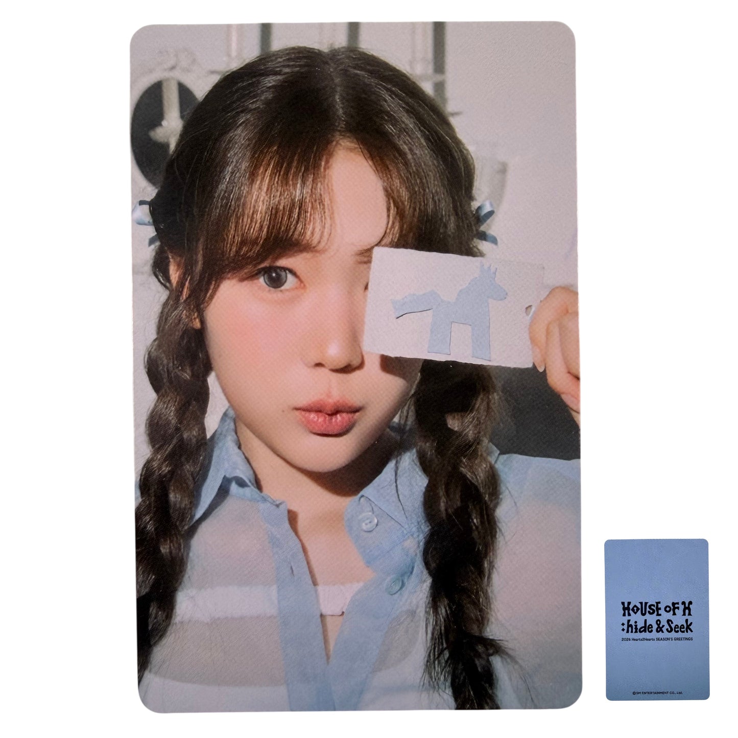 Hearts2hearts YE-ON 2026 Season's Greeting SM Store Official Photocard