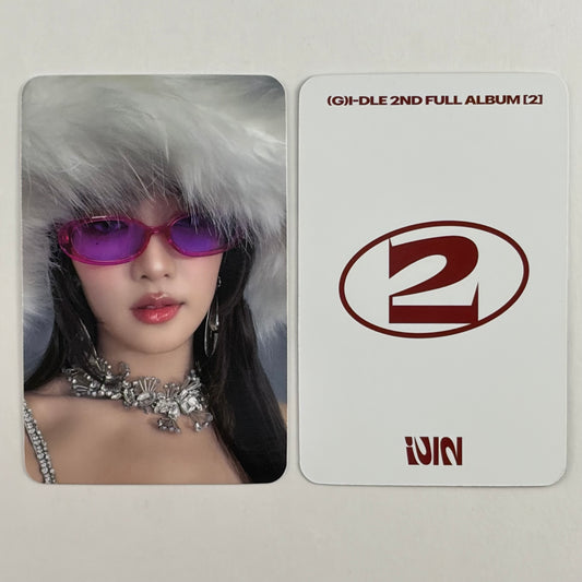 (G)I-DLE MINNIE 2nd Full Album [2] Fanplee Photocard