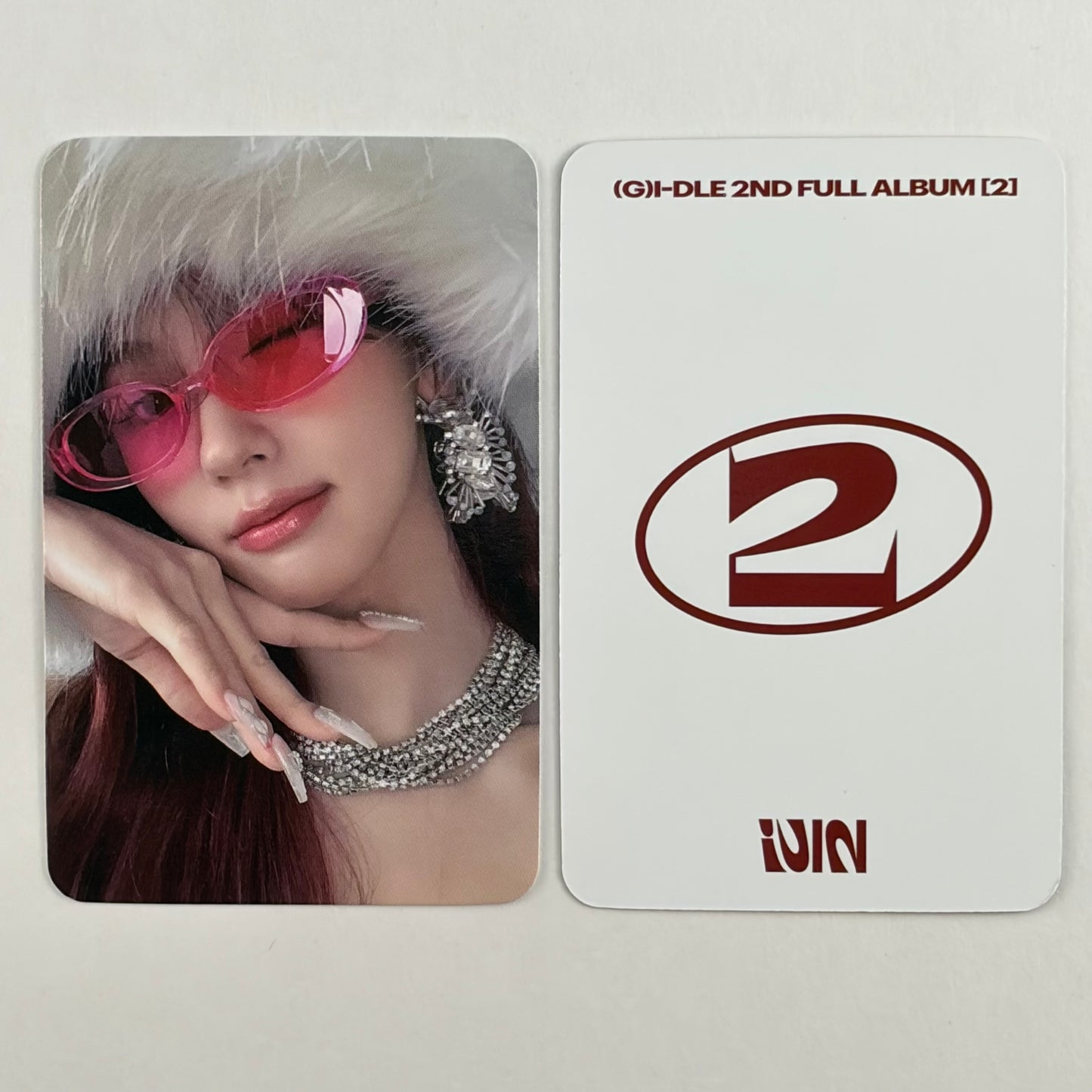 (G)I-DLE MIYEON 2nd Full Album [2] Fanplee Photocard