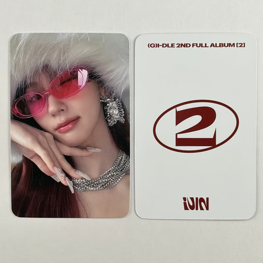 (G)I-DLE MIYEON 2nd Full Album [2] Fanplee Photocard
