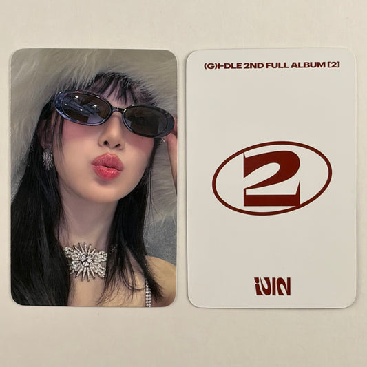 (G)I-DLE SHUHUA 2nd Full Album [2] Fanplee Photocard