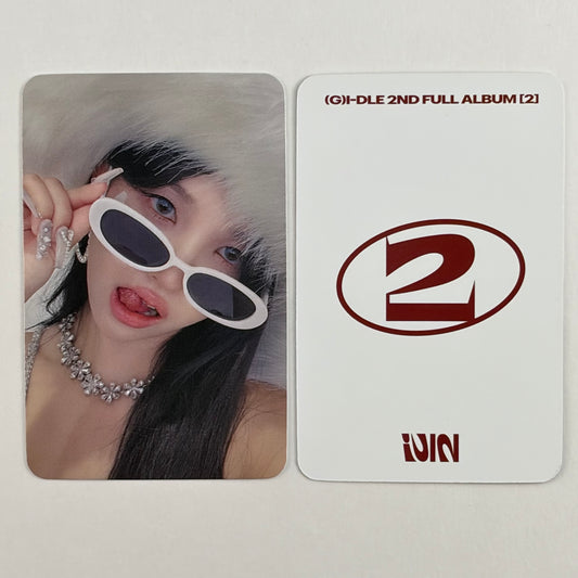 (G)I-DLE SOYEON 2nd Full Album [2] Fanplee Photocard