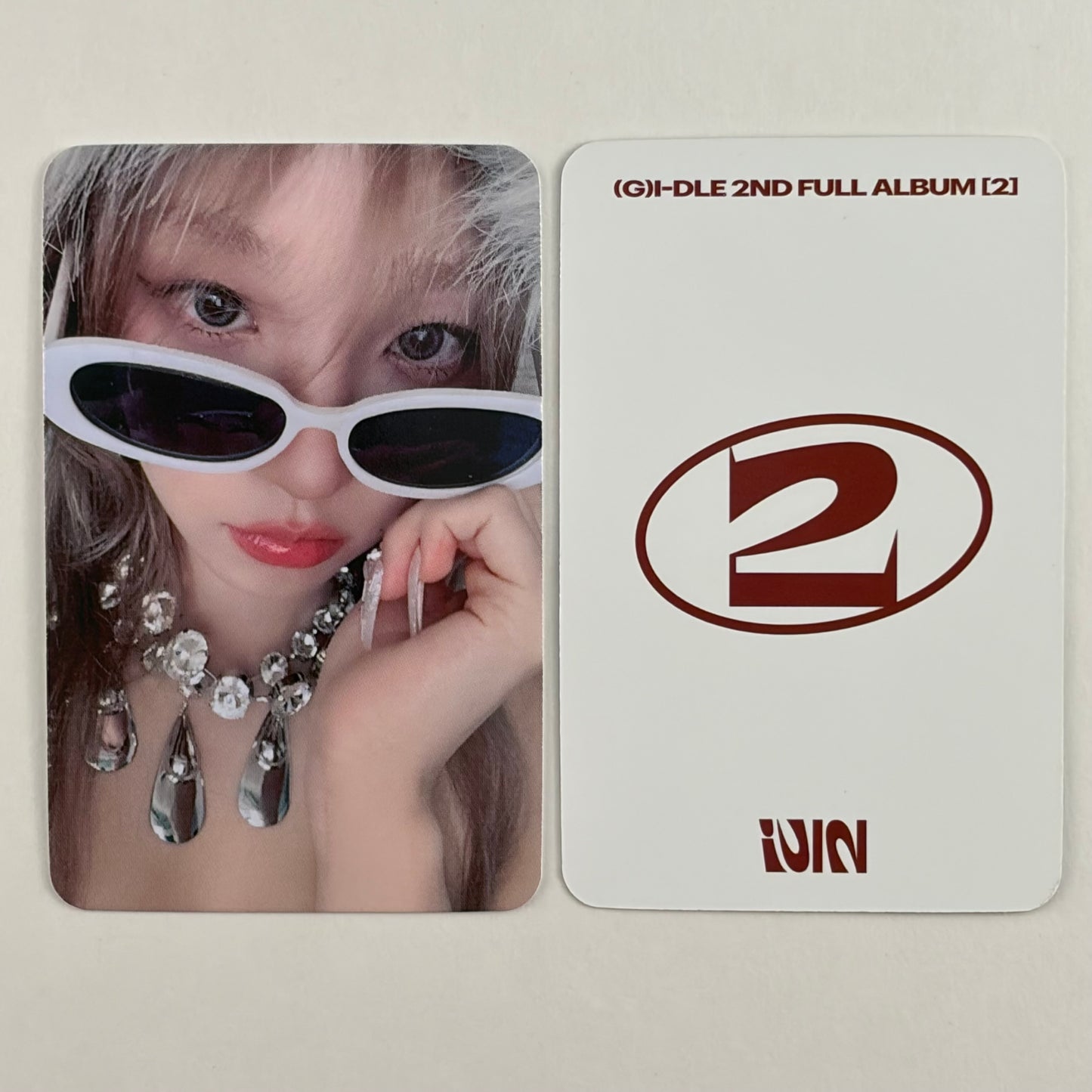 (G)I-DLE YUQI 2nd Full Album [2] Fanplee Photocard