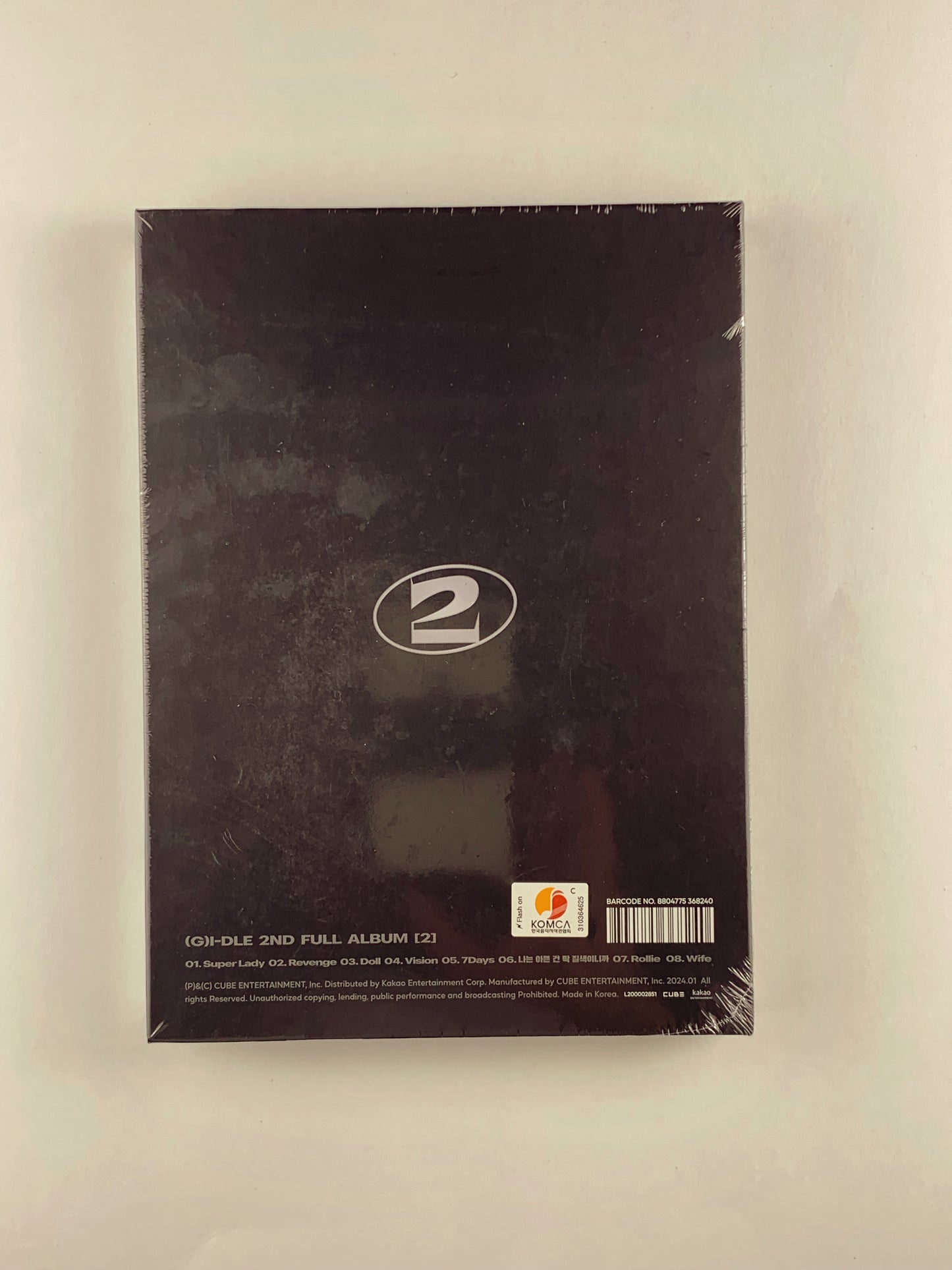 (G)I-DLE – 2nd Full Album [2] (0 Ver.) CD + Photobook + Photocards