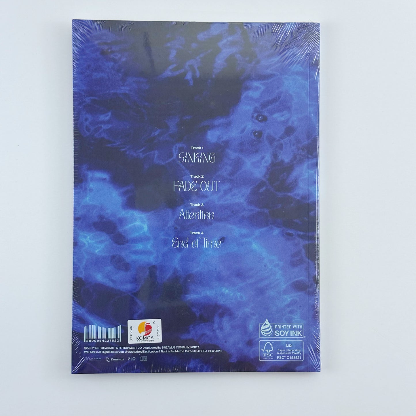 Big Ocean - Underwater - 2nd Mini + Photocard + Lenticular + Sticker + Poster
