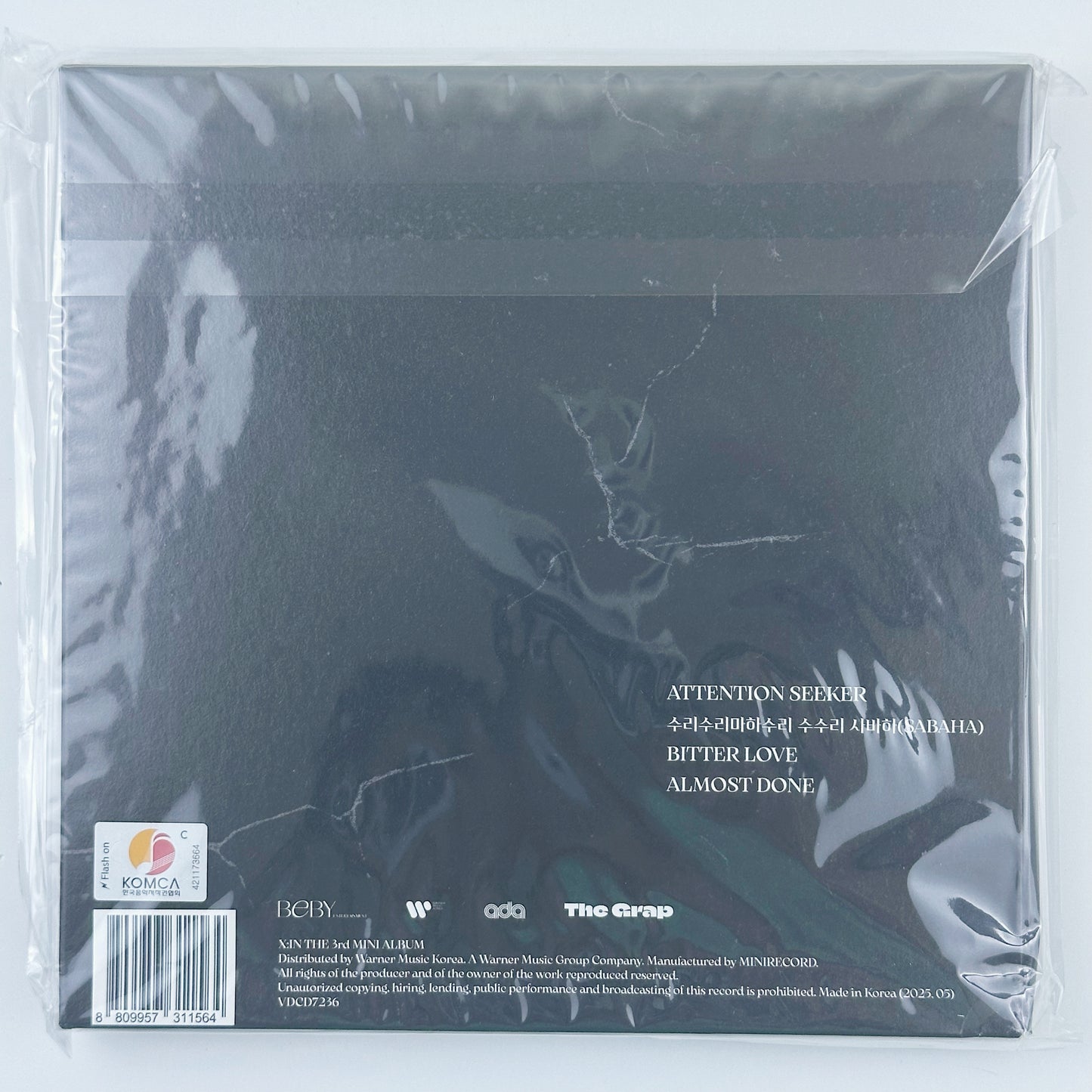 X:IN 3rd Mini Album - Defend Myself [Photobook Platform Ver.] BLACK