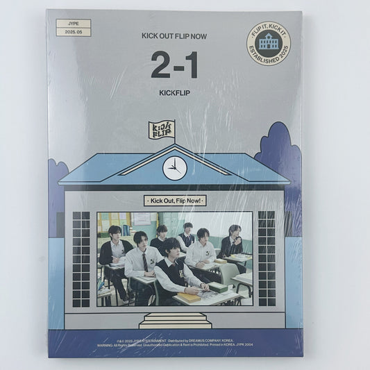KickFlip – Kick Out, Flip Now! [Class Time Ver.]  Sealed CD + Photocards + Extras