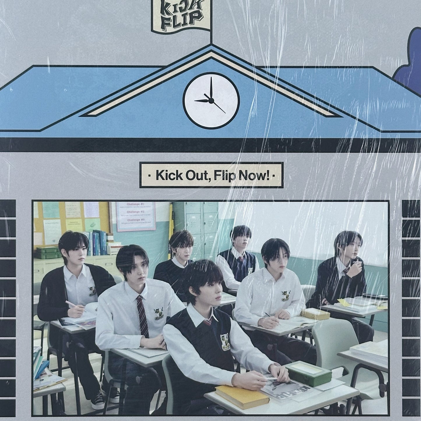 KickFlip – Kick Out, Flip Now! [Class Time Ver.]  Sealed CD + Photocards + Extras