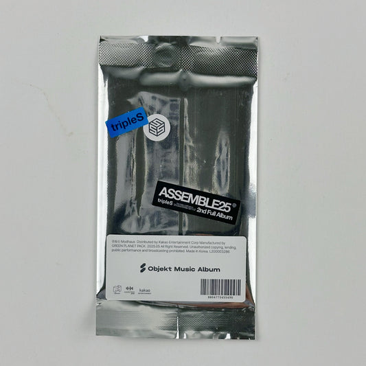 tripleS – ASSEMBLE25 (Objekt Music Album) | Double Class Objekt + QR Postcard