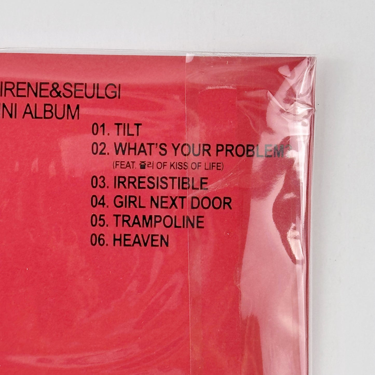 Red Velvet – Irene & Seulgi 2nd Mini Album TILT (QR Version · Smart Album)