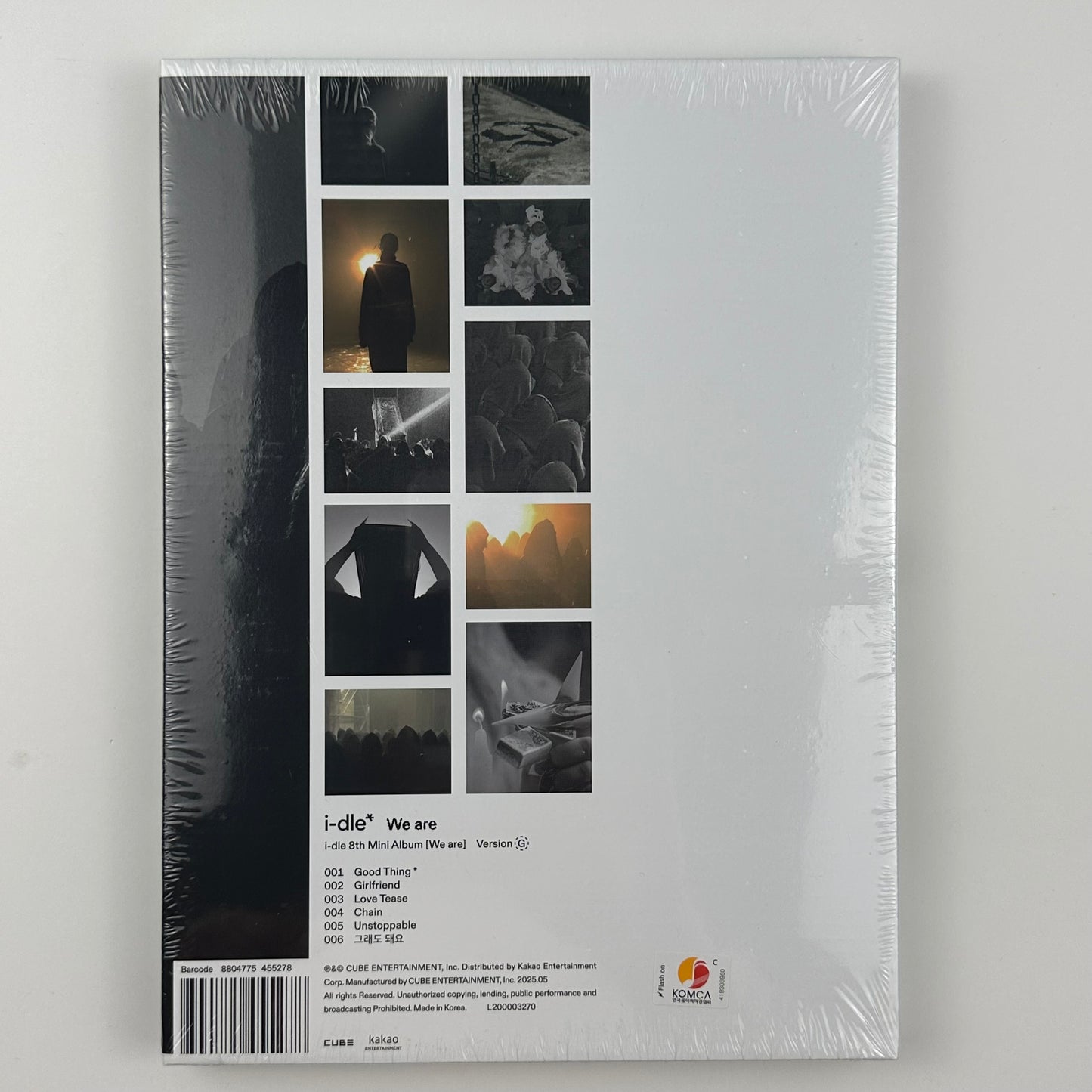 G)I-DLE 8th Mini Album We are G Ver CD Photobook Photocard