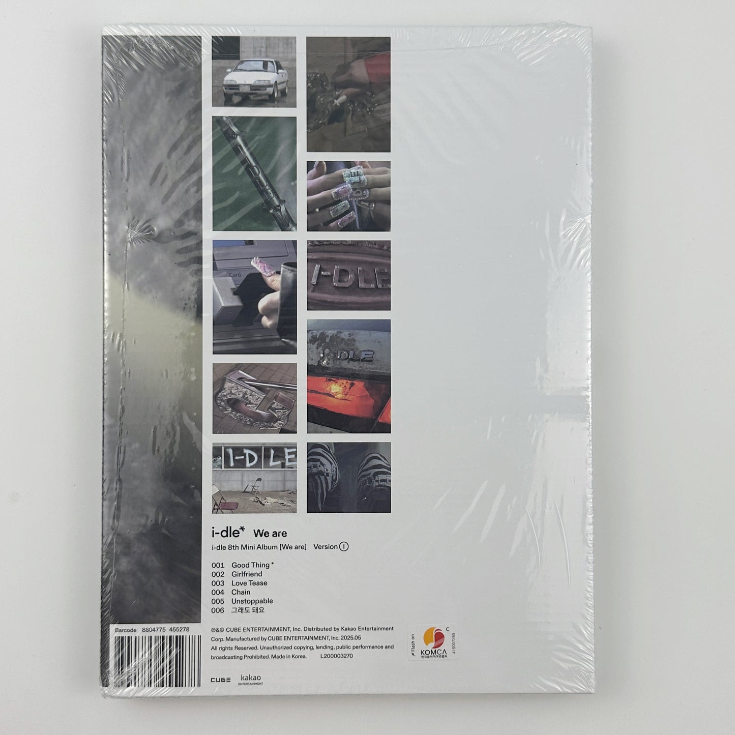 G)I-DLE 8th Mini Album We are I Ver CD Photobook Photocard