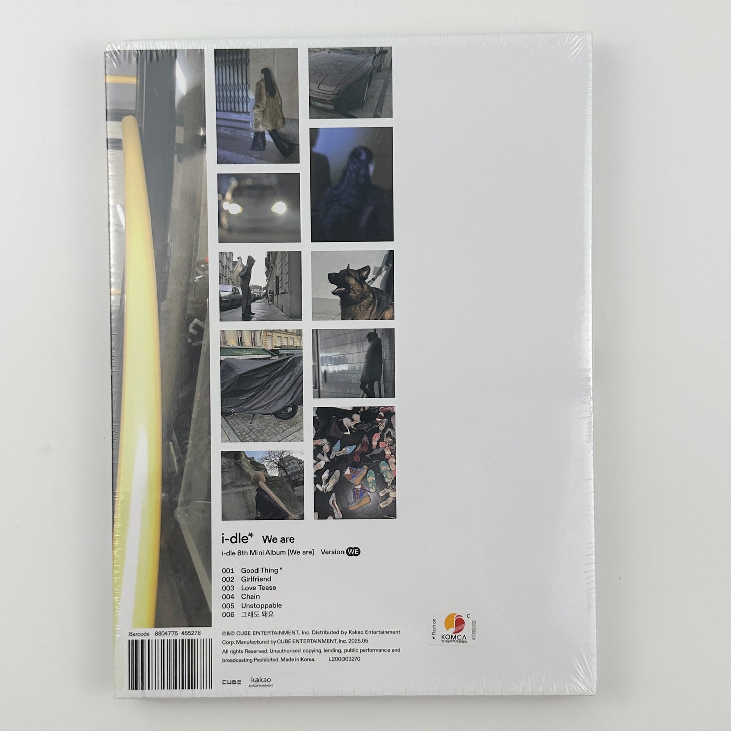 G)I-DLE We are We Ver 8th Mini Album CD Photobook Photocard