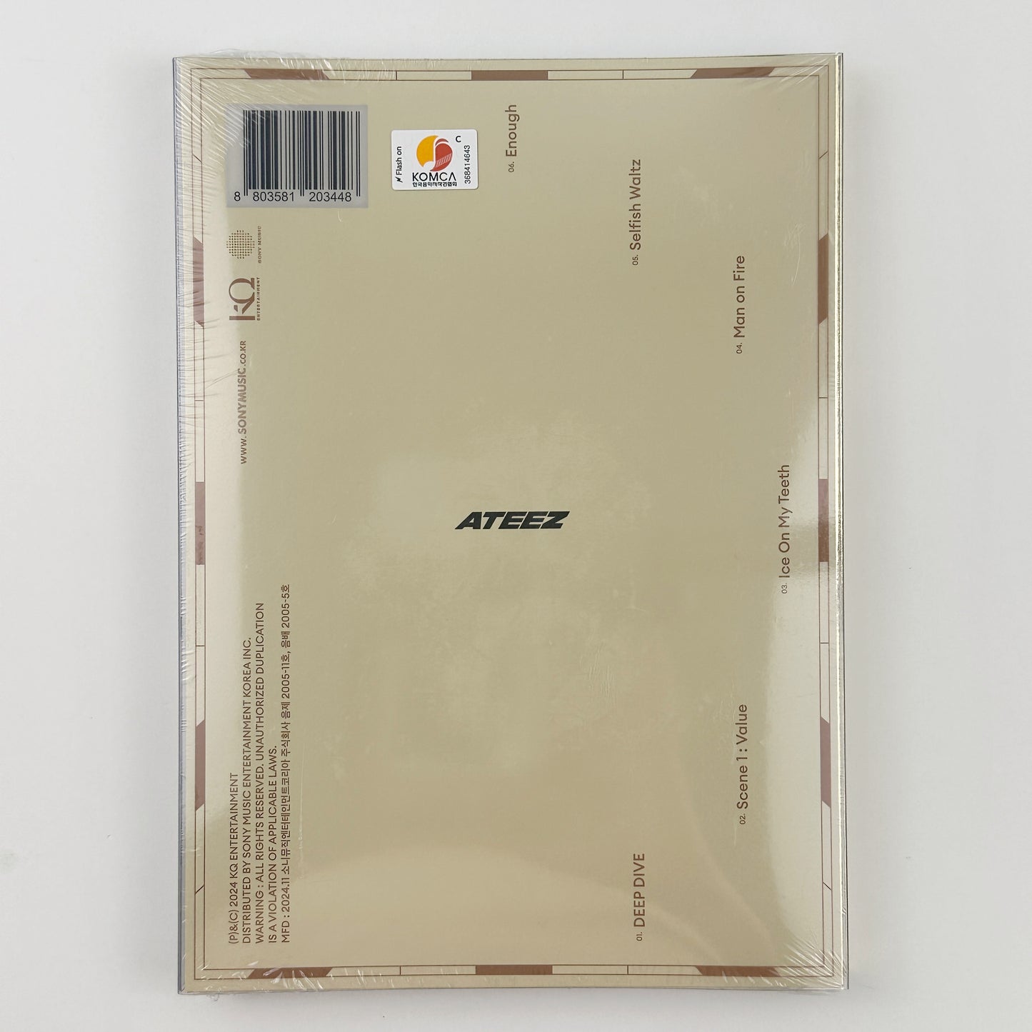 ATEEZ Golden Hour Part.2 For Ver 11th EP CD Photobook Photocard
