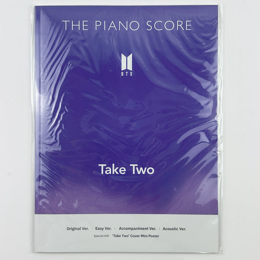 BTS Take Two The Piano Score Official Sheet Music