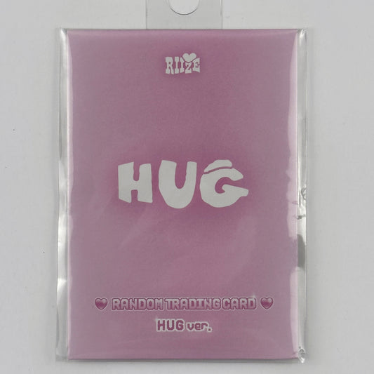 RIIZE ‘HUG’ Official Random Trading Card Set (HUG Ver.) 2PC Photocard