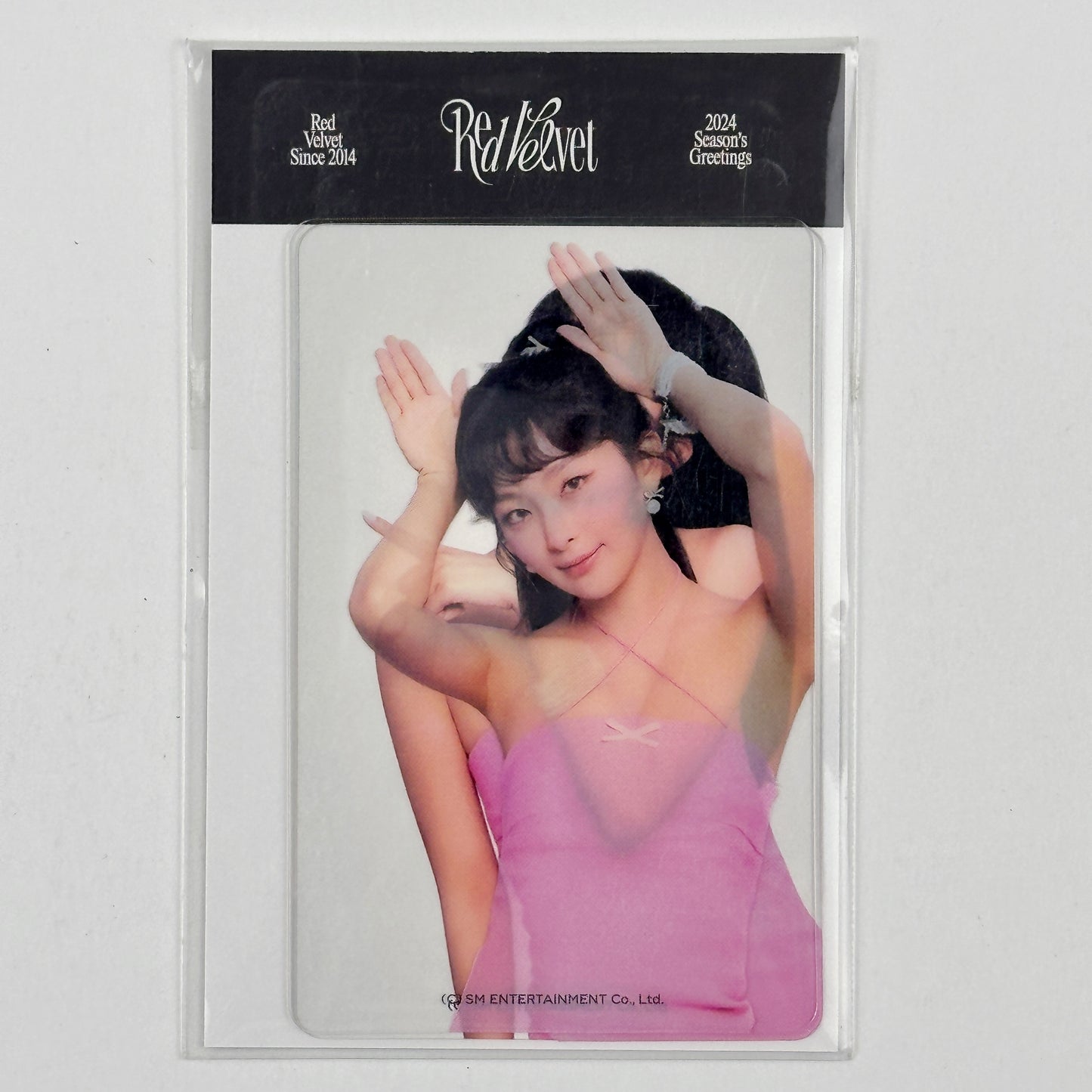 Red Velvet 2024 SEASON'S GREETINGS CLEAR PHOTO CARD SEULGI