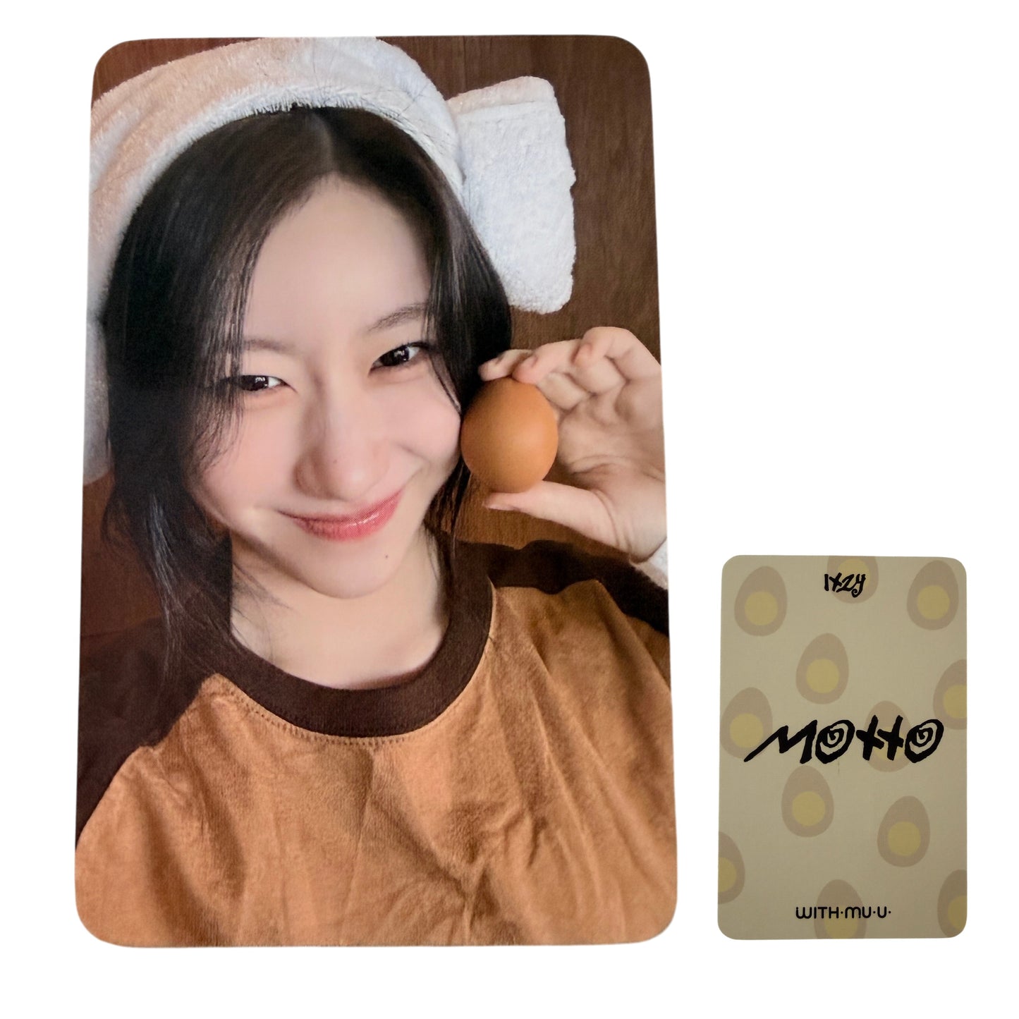 ITZY CHAERYEONG Motto Withmuu Lucky Draw Photocard 