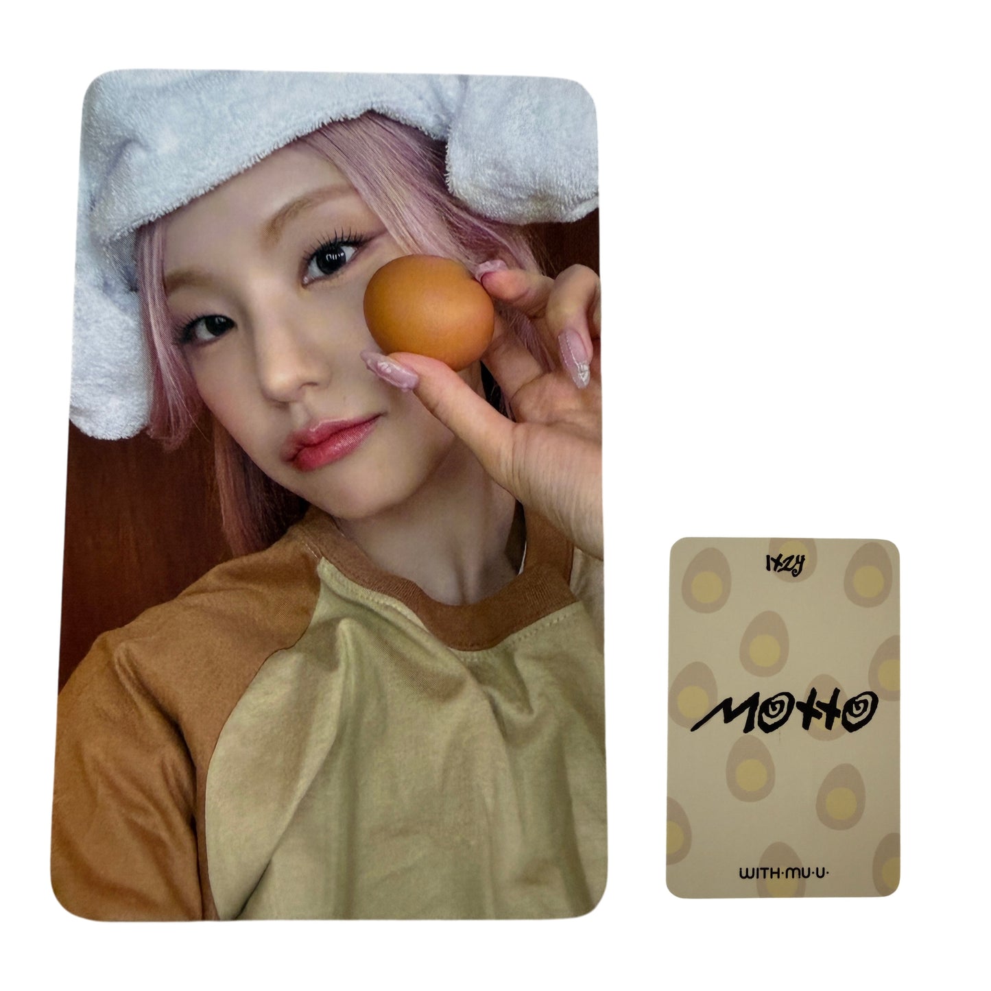ITZY YEJI Motto Withmuu Lucky Draw Photocard 