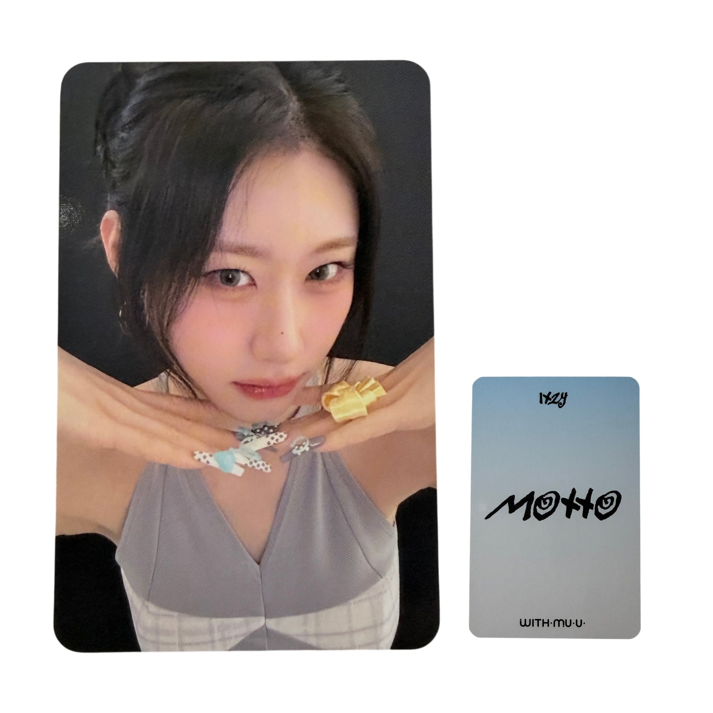 ITZY CHAERYEONG Motto Withmuu Photocard 