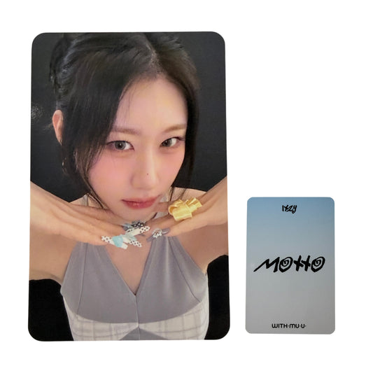 ITZY CHAERYEONG Motto Withmuu Photocard 