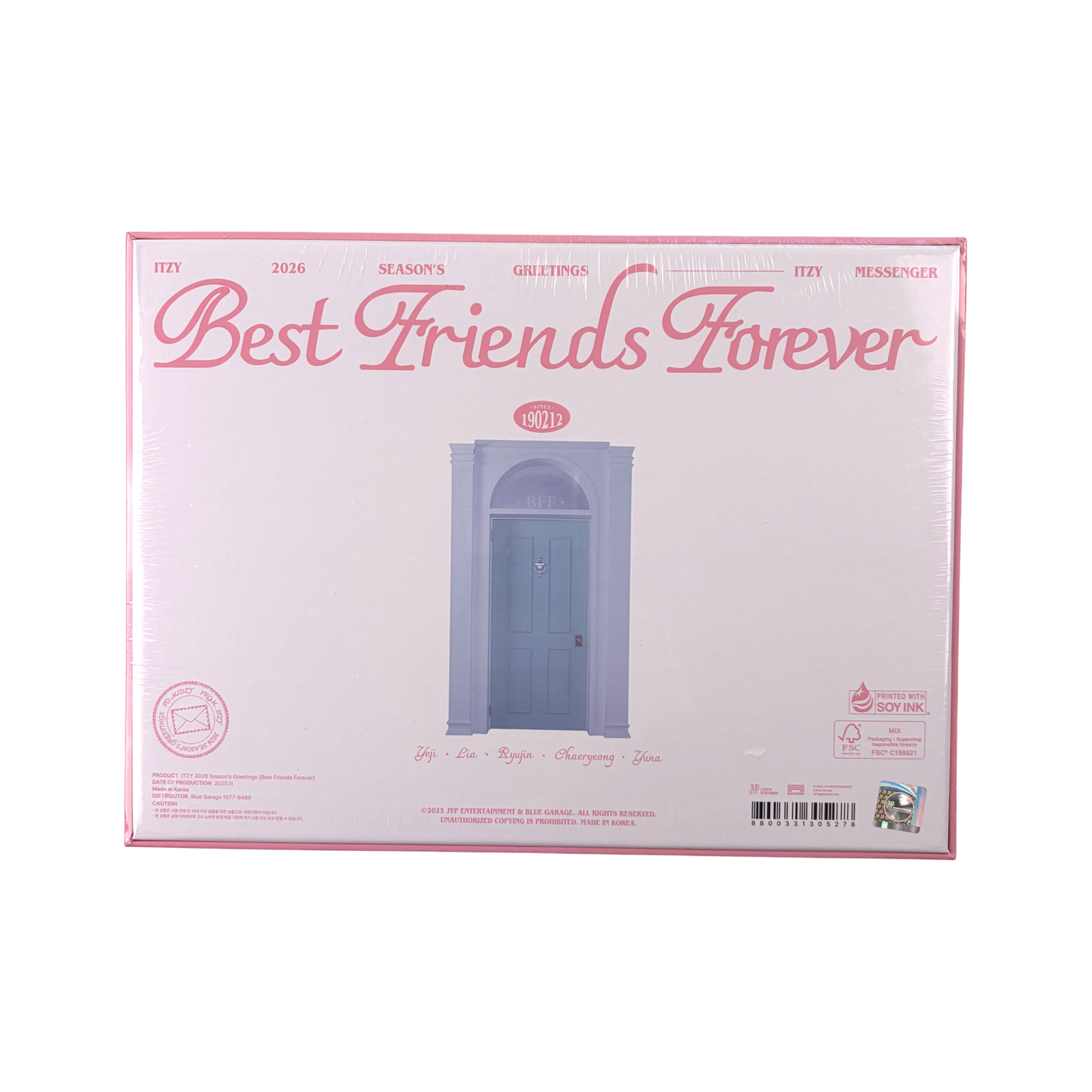 ITZY - 2026 Season's Greetings [Best Friends Forever] Official Box Set