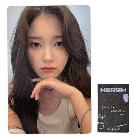 IU 2024 HEREH World Tour Encore The Winning MD Photocard 10