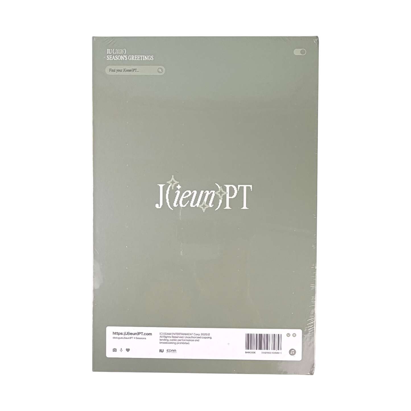 IU 2026 Season's Greetings [J(IEUN)PT] Official Merchandise Full Set