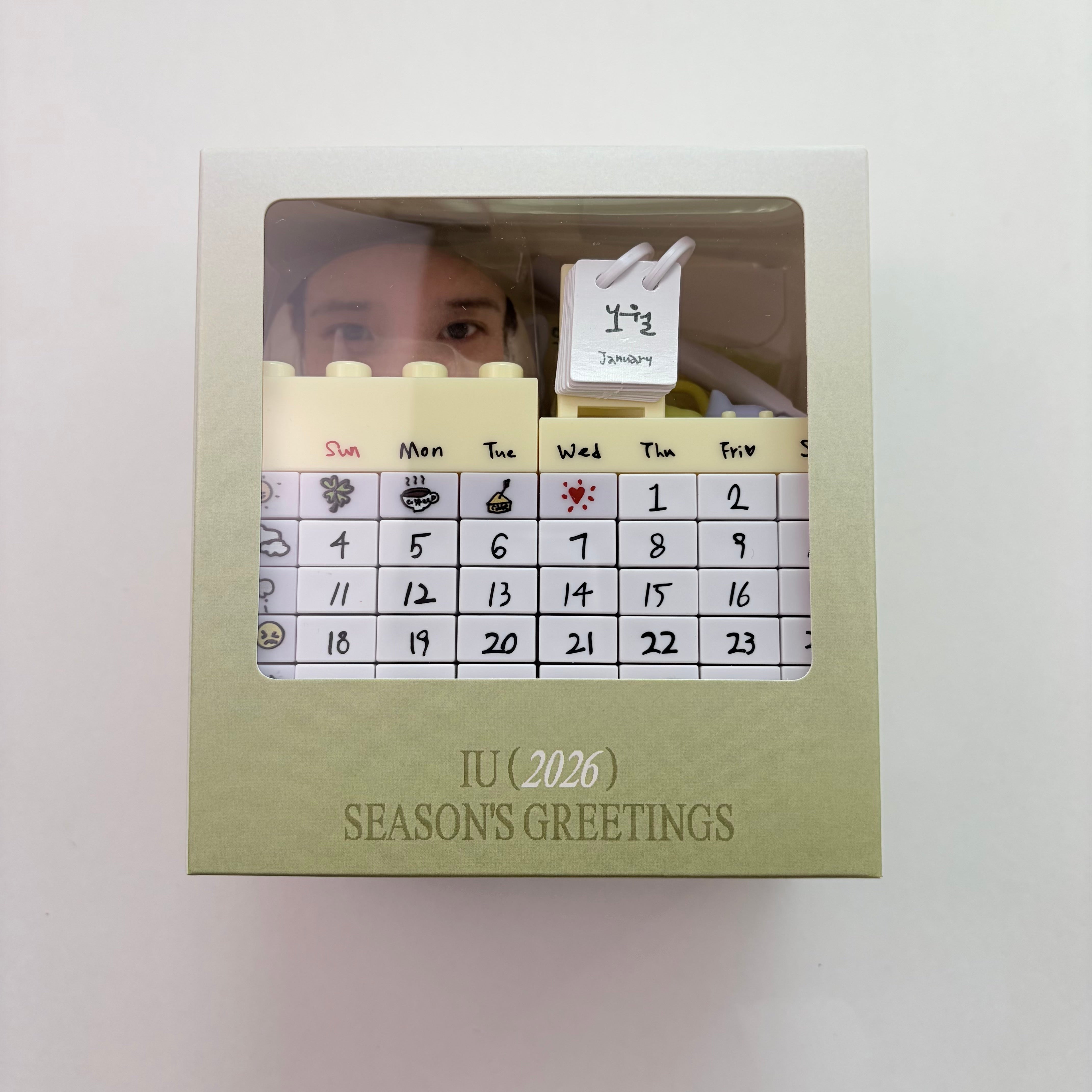 IU Official 2026 Season’s Greetings Perpetual Calendar – pokaone