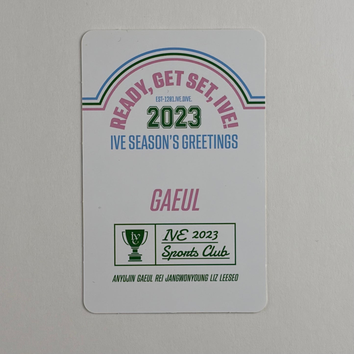 IVE GAEUL 2023 Season's Greeting Starship Square POB Photocard