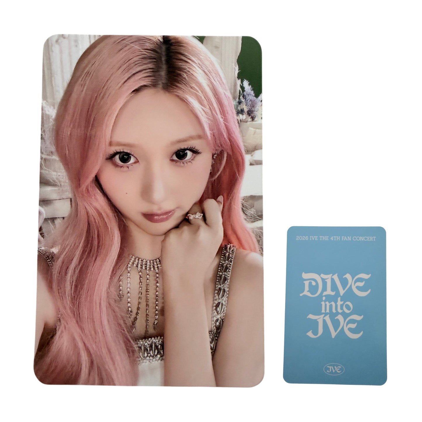 IVE GAEUL DIVE into IVE Fan Concert Trading Card 01