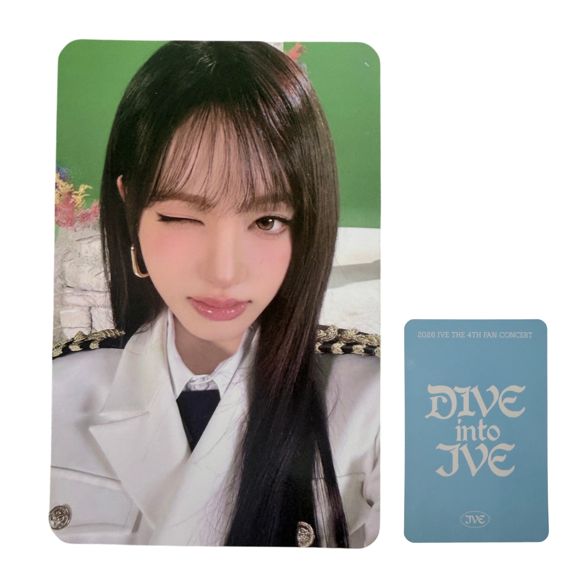 IVE LIZ Fan Concert DIVE into IVE Random Trading Card 02