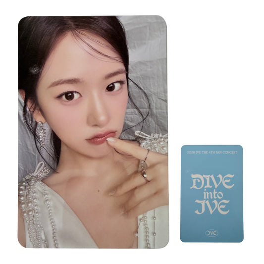 IVE YUJIN Fan Concert DIVE into IVE Random Trading Card 03