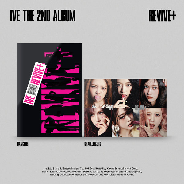 IVE THE 2ND ALBUM [REVIVE+] (BANGERS ver. / CHALLENGERS ver.)