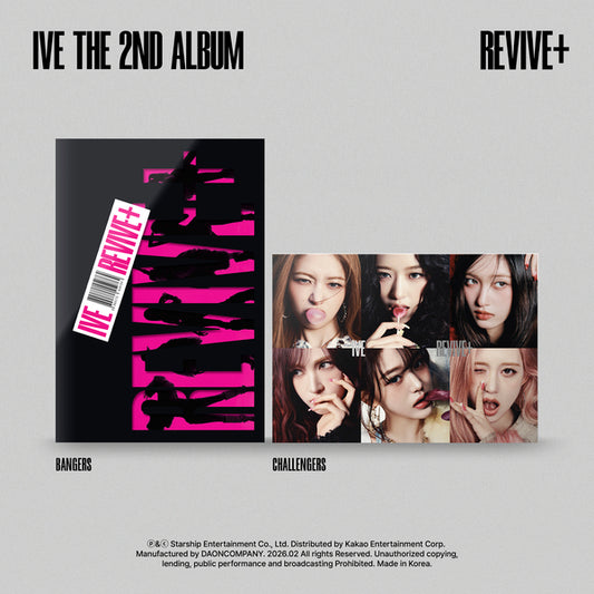 IVE THE 2ND ALBUM [REVIVE+] (BANGERS ver. / CHALLENGERS ver.)