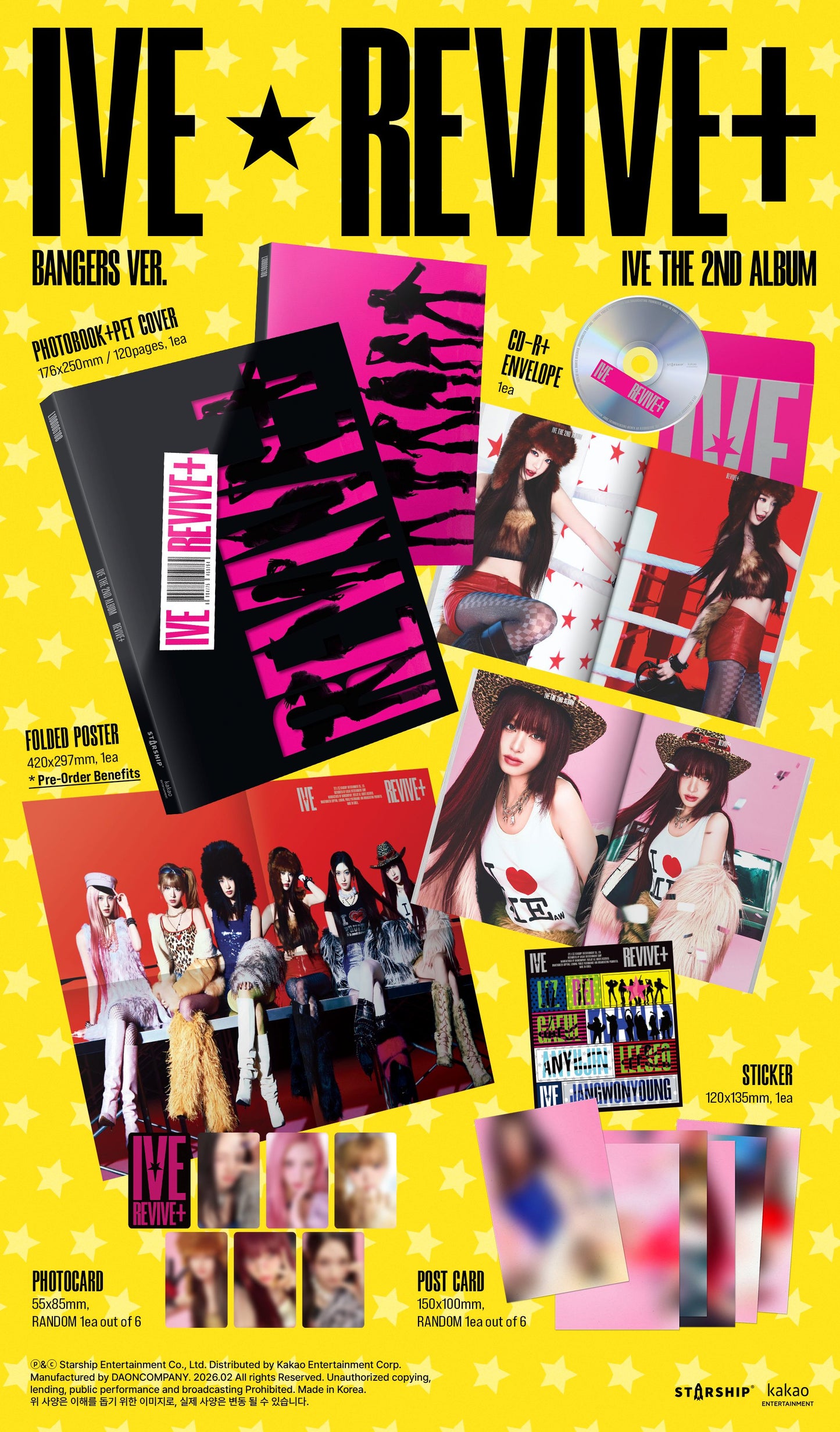 IVE THE 2ND ALBUM [REVIVE+] (BANGERS ver. / CHALLENGERS ver.)