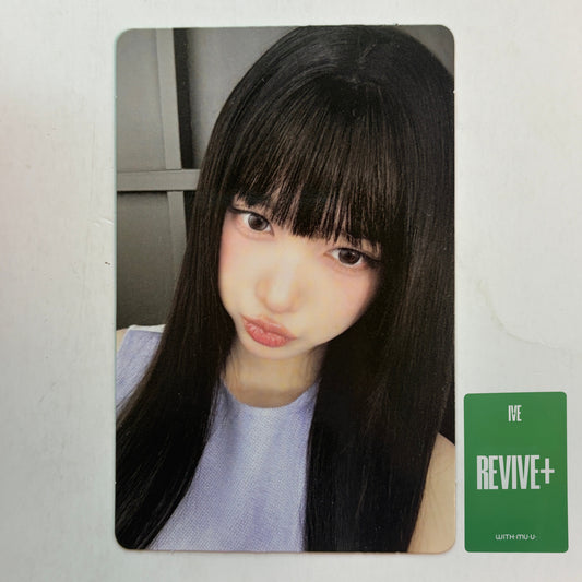IVE LEESEO REVIVE+ WITHMUU POB Photocard