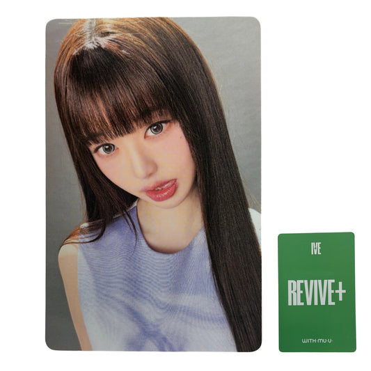 IVE WONYOUNG REVIVE+ WITHMUU POB Photocard