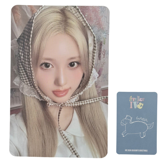 IVE GAEUL 2026 Season’s Greetings ATELIER IVE Official Photocard