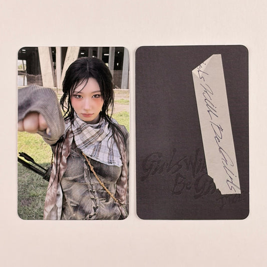 ITZY CHAERYEONG GIRLS WILL BE GIRLS Special Edition POB Official Photocard