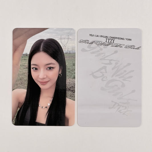 ITZY LIA GIRLS WILL BE GIRLS Special Edition POB Official Photocard