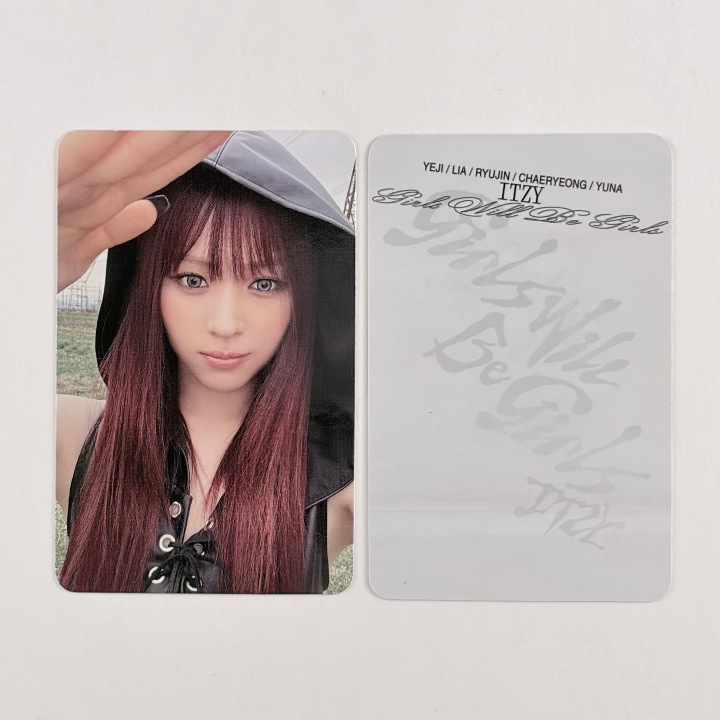 ITZY RYUJIN GIRLS WILL BE GIRLS Special Edition POB Official Photocard