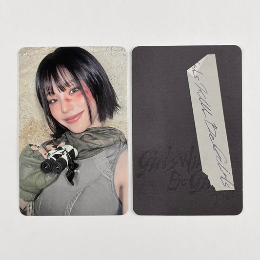 ITZY YEJI GIRLS WILL BE GIRLS Special Edition POB Official Photocard