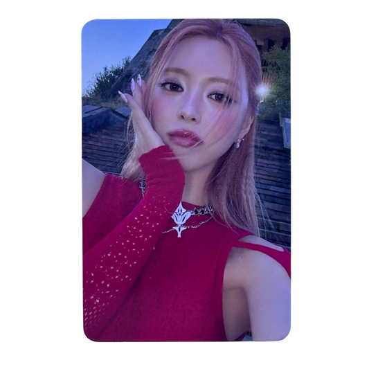 ITZY – “Girls Will Be Girls” Special Edition POB Official Photocard - YUNA