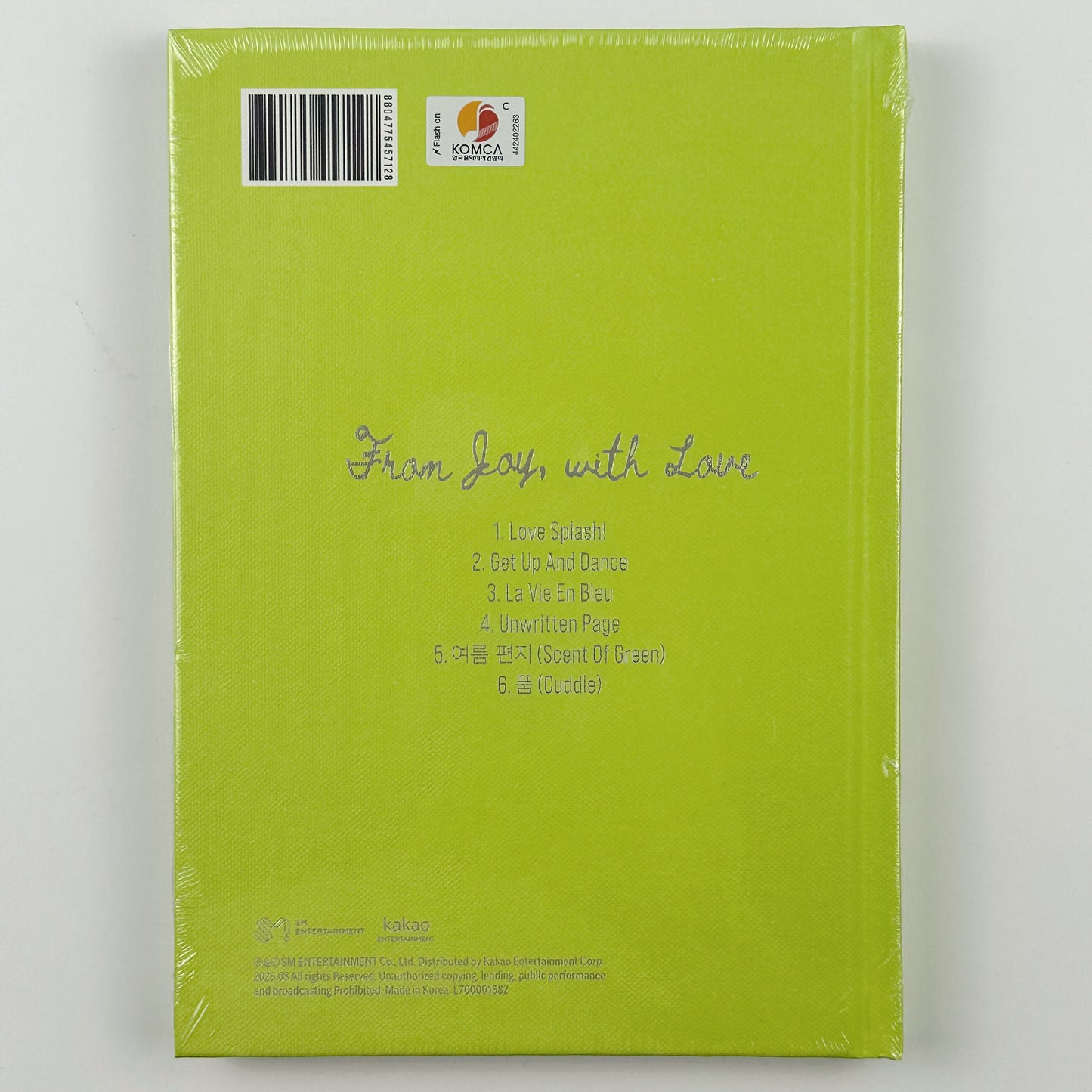 JOY 1st Mini Album [From JOY, with Love] (Photo Book Ver.) K-Pop CD