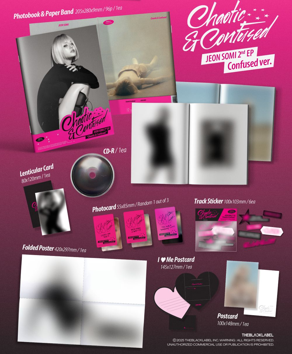 JEON SOMI – 2nd EP Album [Chaotic & Confused] (Confused ver.)