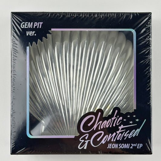 JEON SOMI – 2nd EP Album [Chaotic & Confused] (GEM PIT ver.) Official K-Pop CD + Photocard + Keyring