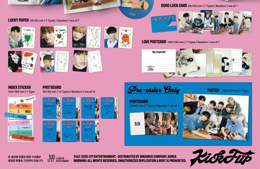 KickFlip – My First Flip (Regular Edition) Album | Make A Wish ver.